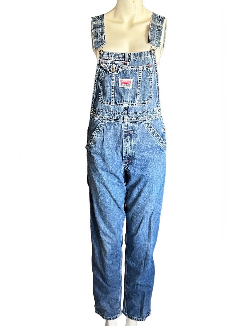 Rare 90’s Vintage IKEDA Overalls with Red Tag